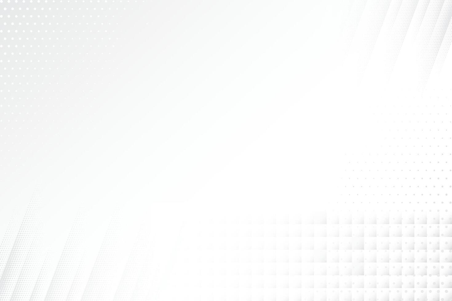 White Background Abstract Geometry for banner Landscape vector