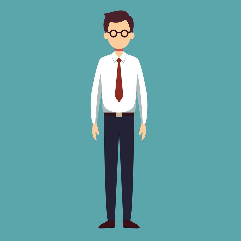 Professional Cartoon Character vector