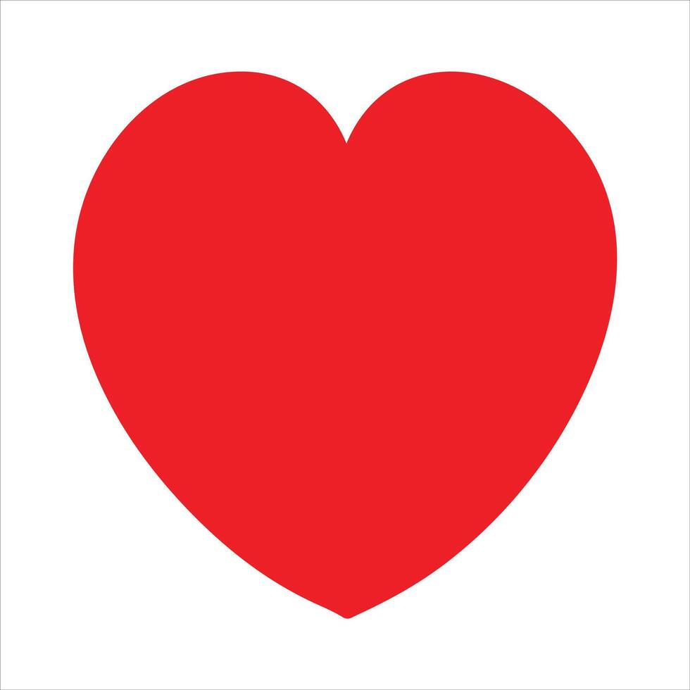 RED Illustration over white background vector
