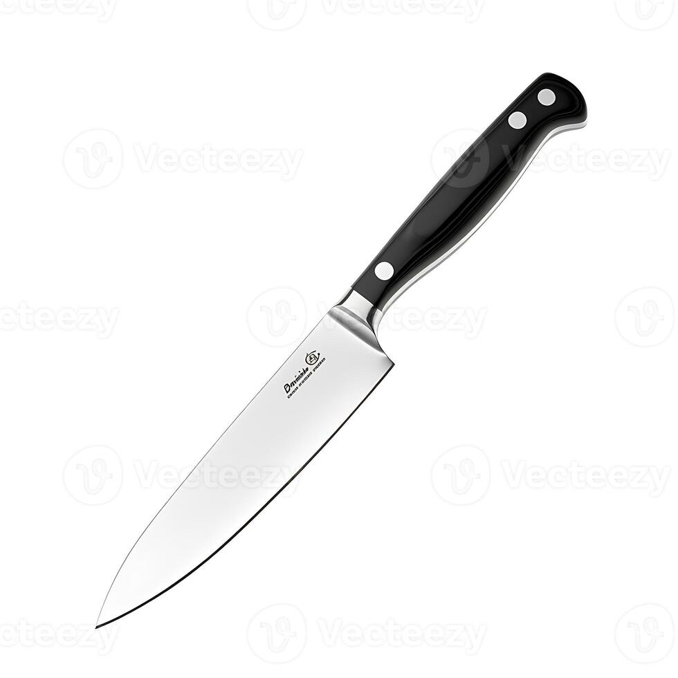 Knife Isolated on White Background photo