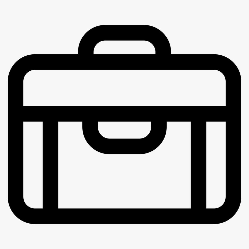 briefcase, finance and business icon vector