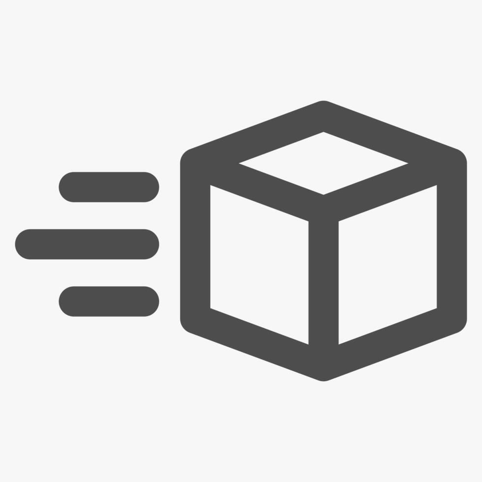 shipping, online store and online business icons vector