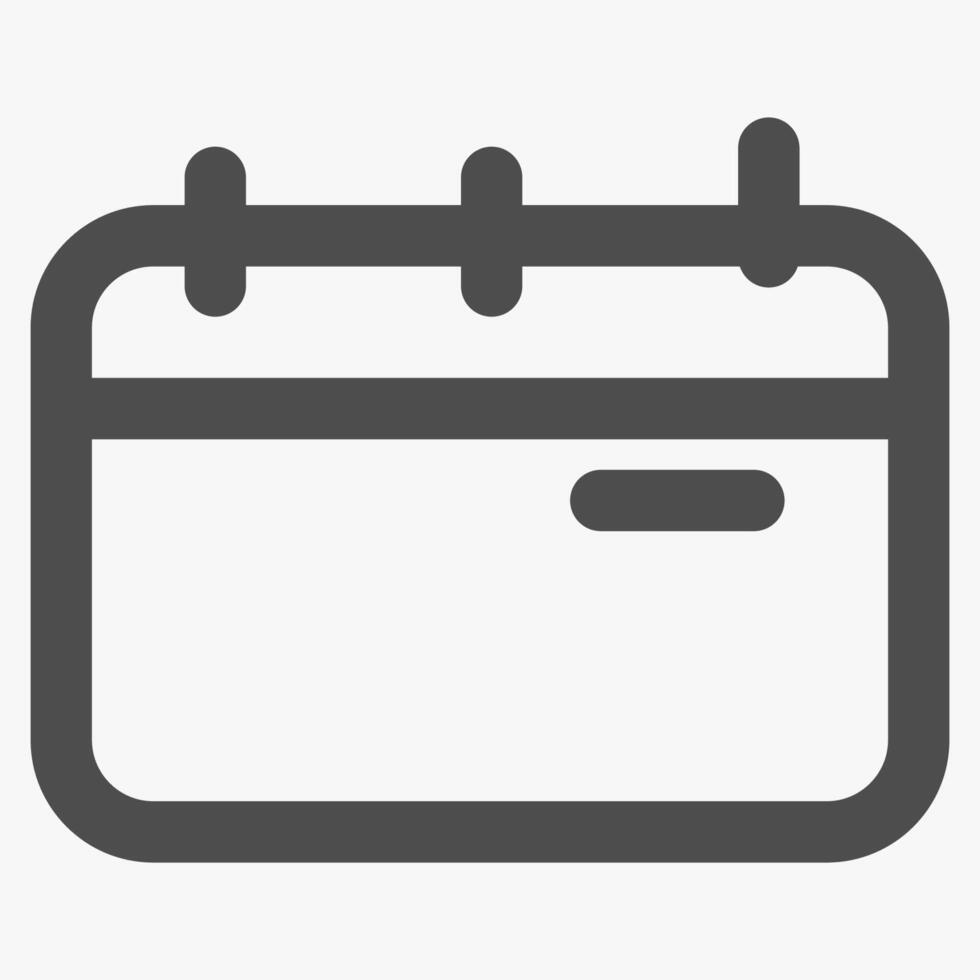 calendar event, social media icons and symbols vector