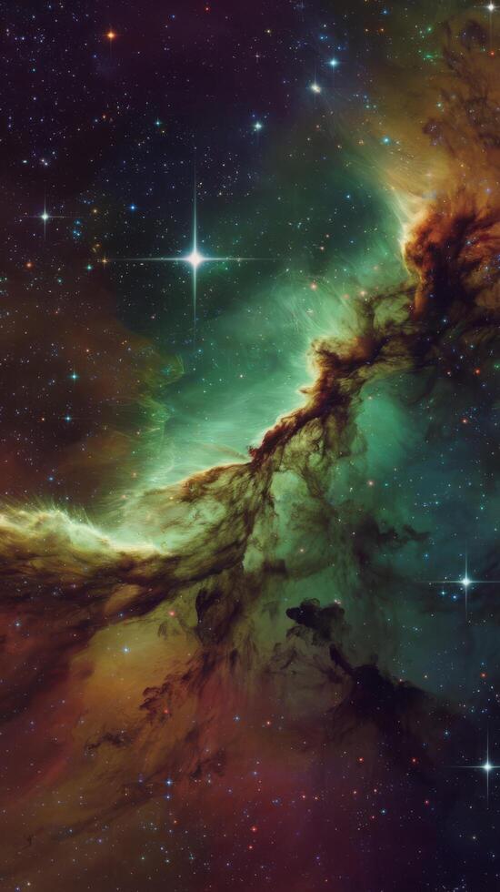 The nebula is shown in this image photo