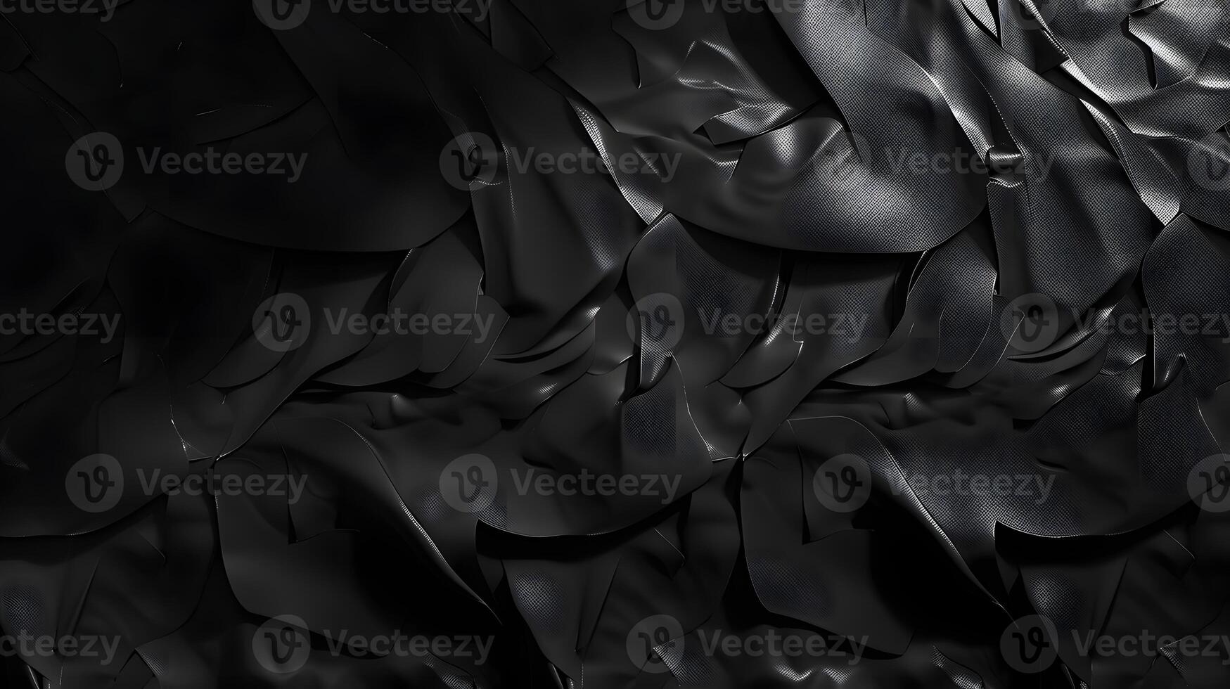 Abstract Composition of Dark Grey Textured Shapes photo