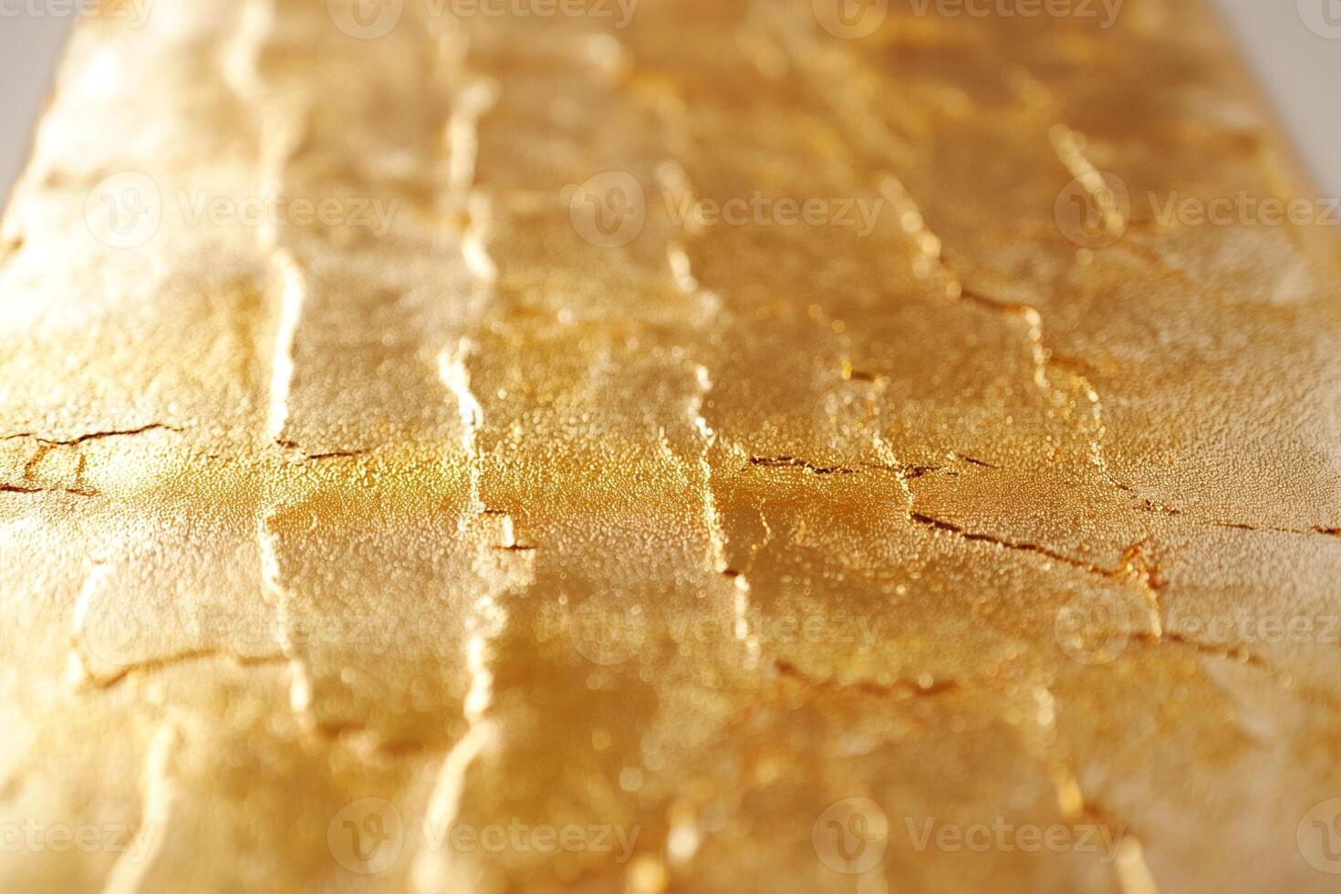 Elegant golden textured surface with intricate crack patterns, adding a luxurious touch to any design. photo