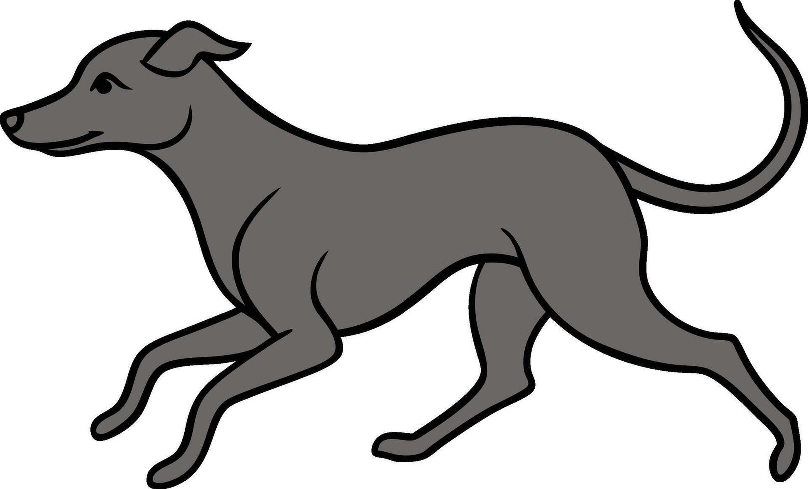 greyhound dog clipart - free clip art images vector