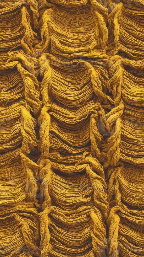 A close up of a woven fabric photo