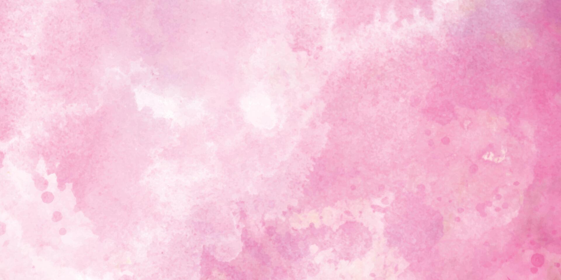 Soft Pink Watercolor Background. Elegant and Romantic Abstract Texture vector