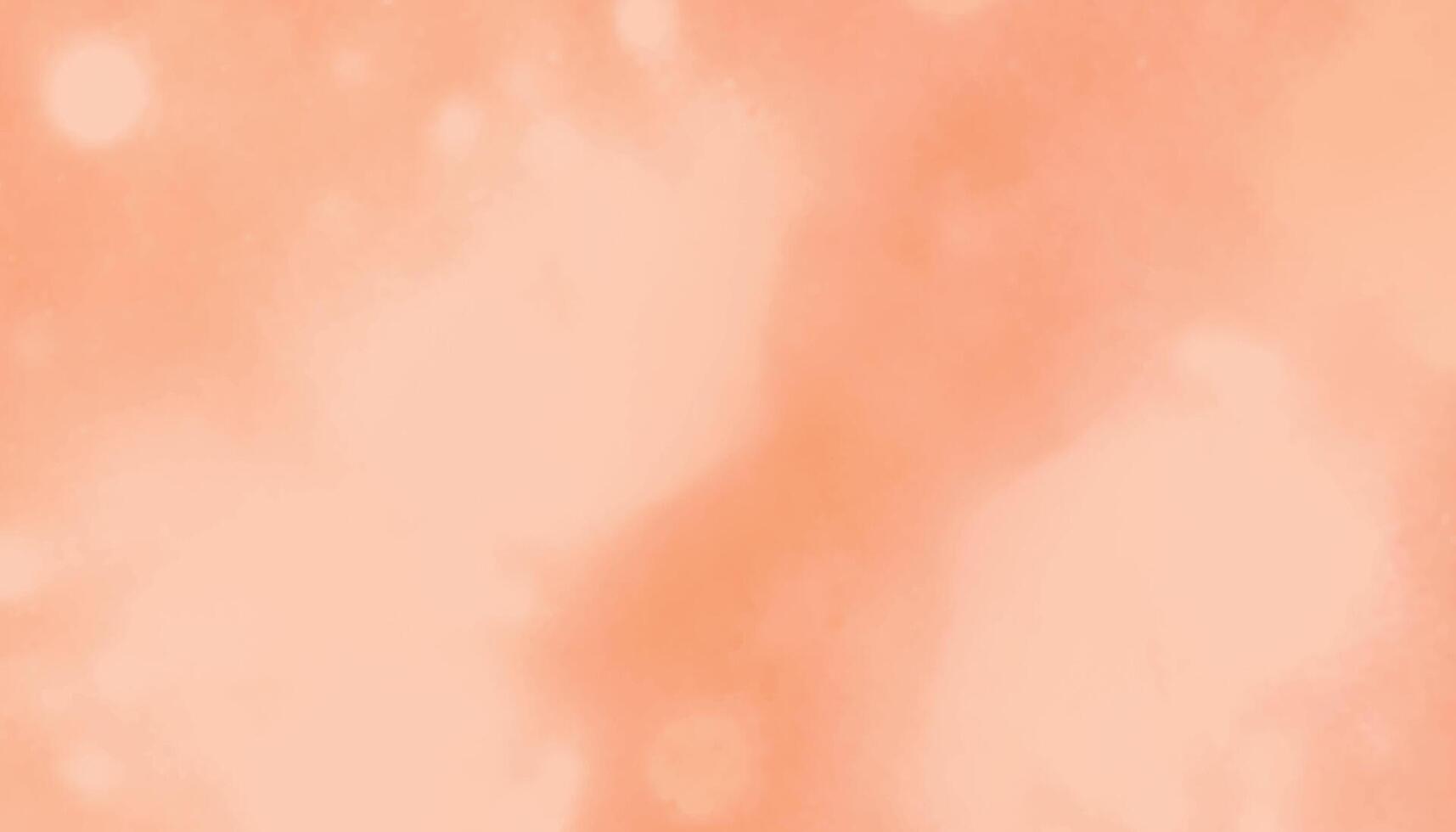 Soft Peach Watercolor Background. Warm and Elegant Abstract Texture vector