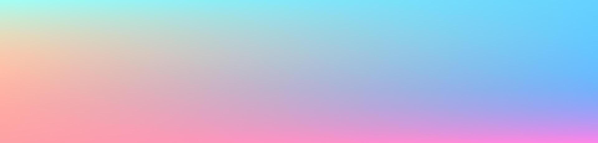 bright and beautiful wide pastel gradient background vector