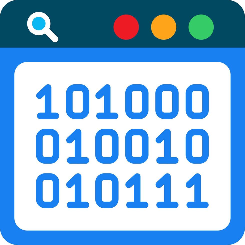 Binary search engine vector