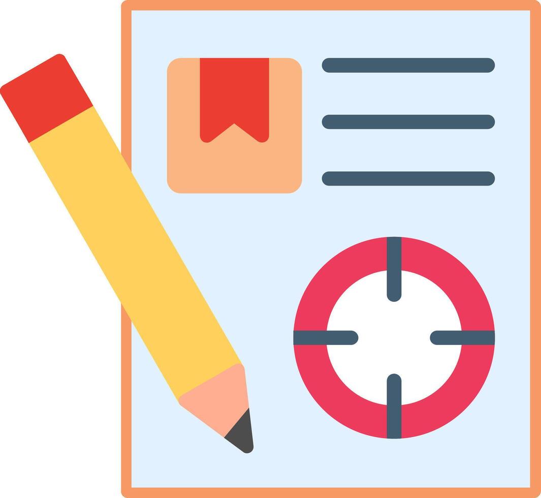 A pencil and paper with a cross and a compass vector