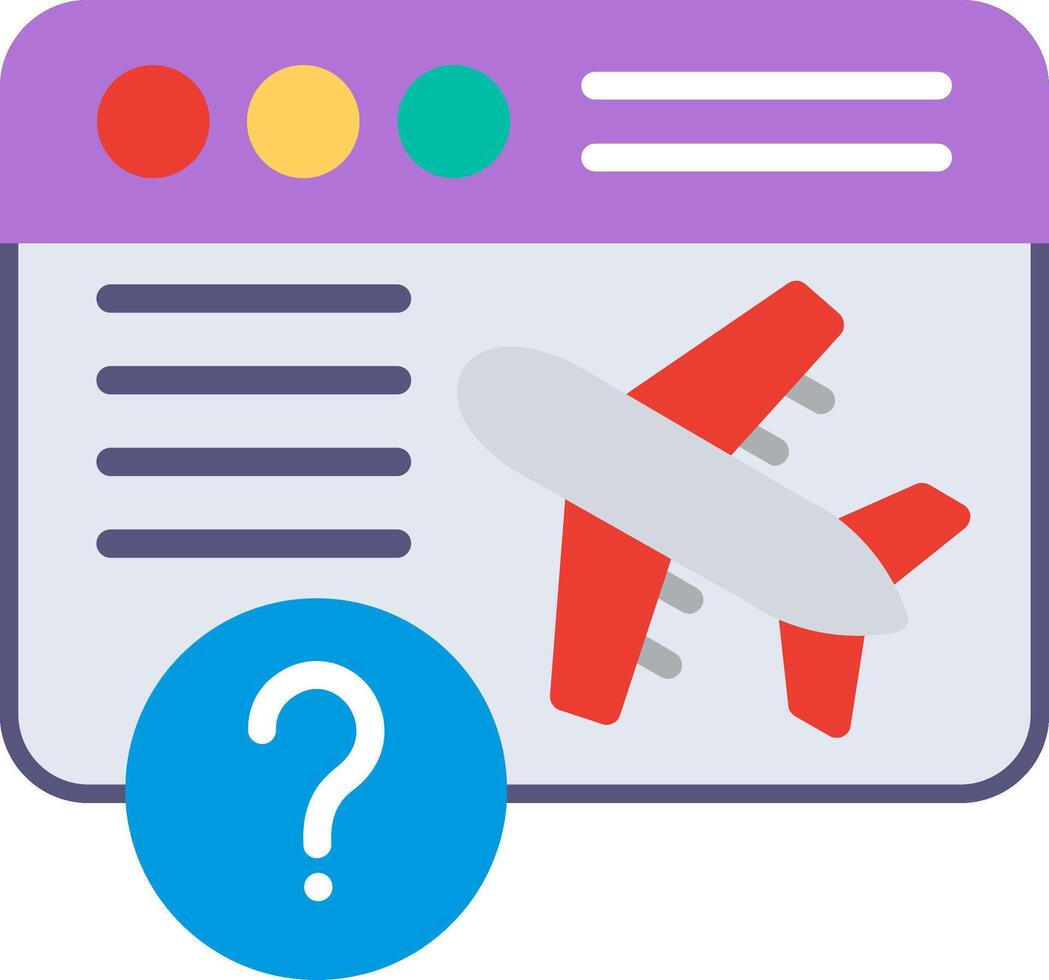 What is the best way to book a flight vector