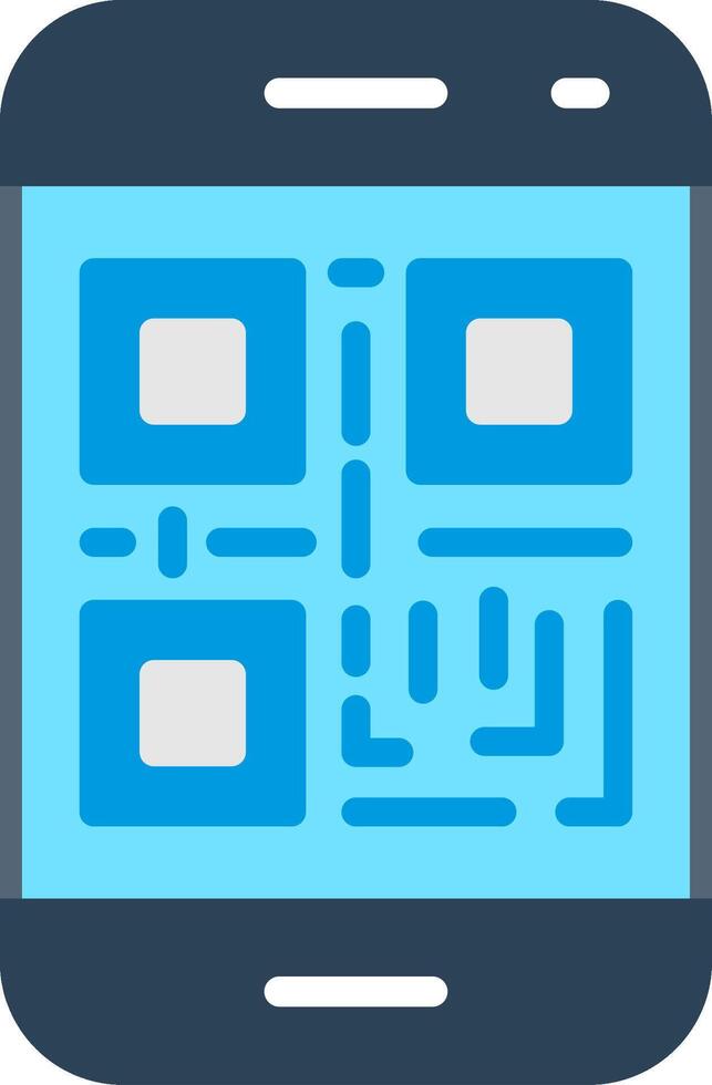 Qr code reader icon vector