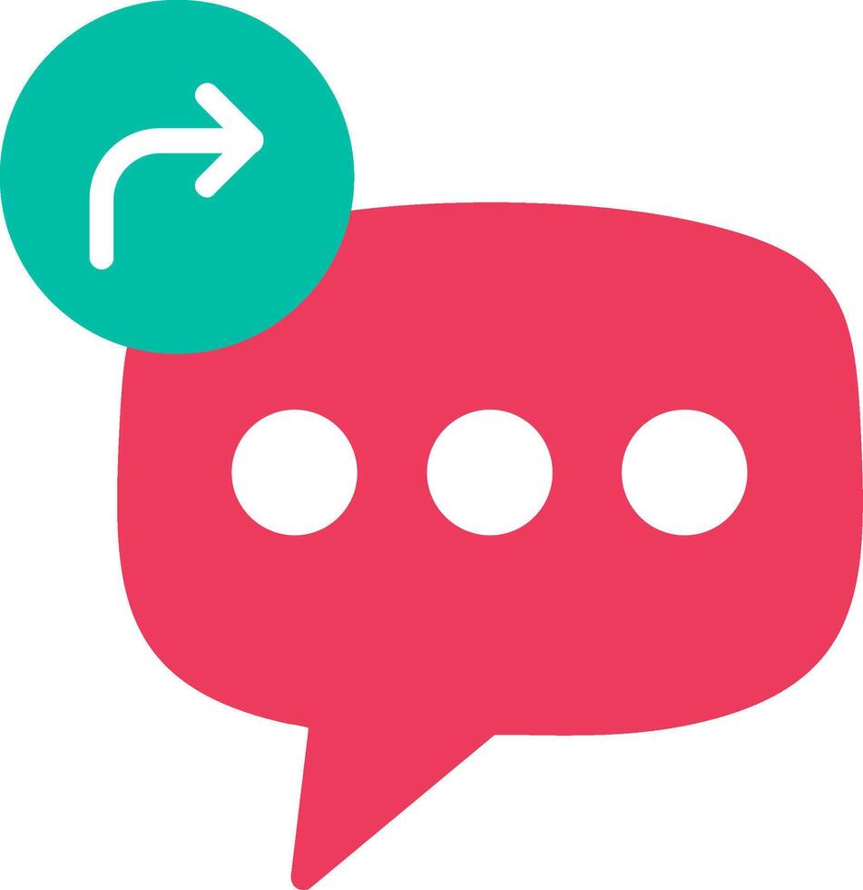 Chat with friends and family vector