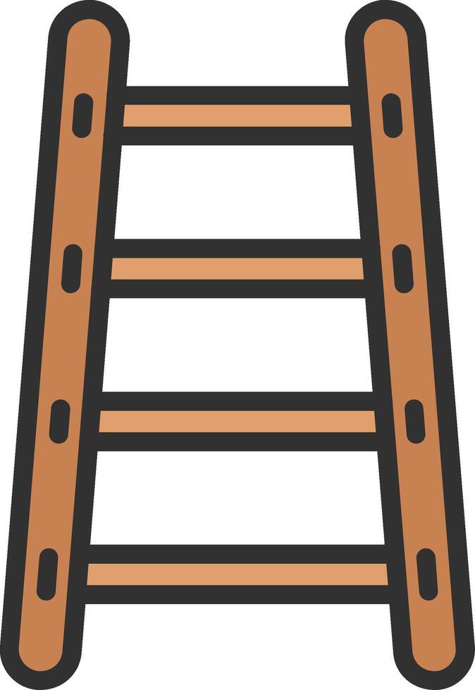 Ladder icon illustration vector