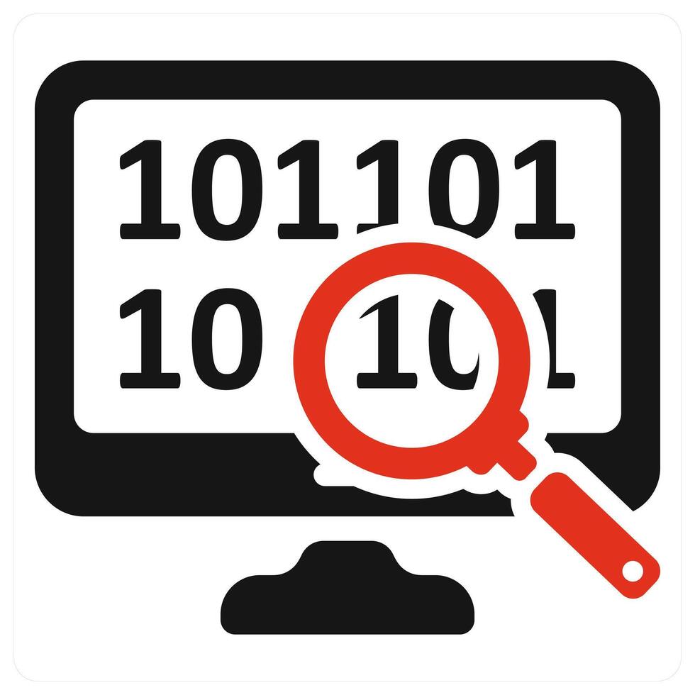 Computer security 101 - how to protect your data vector