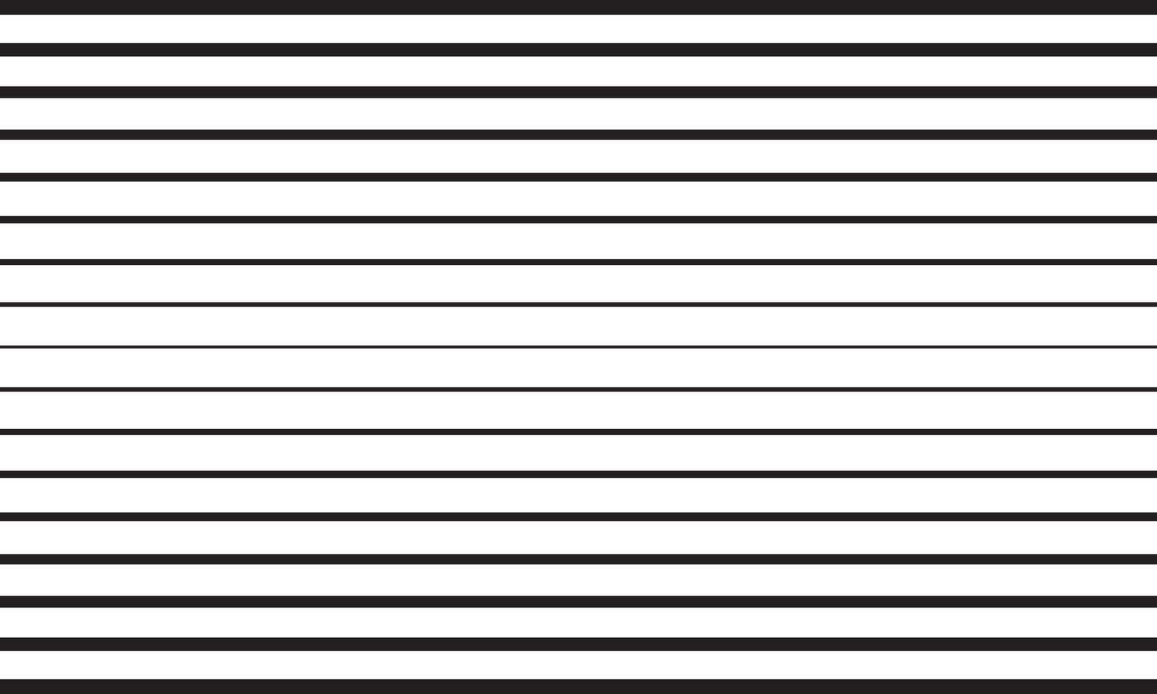 Monochrome Horizontal Stripes Background, Repeating Geometric Pattern for Fabric, Wallpaper, and Digital Paper, illustration vector