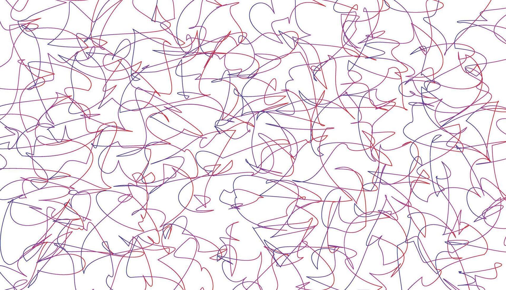 blue and red abstract pen scribble pattern illustration vector