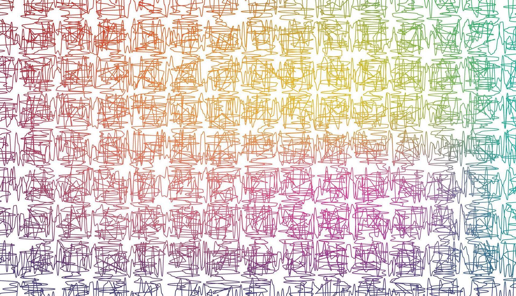 colorful gradient scribble lines background texture illustration vector
