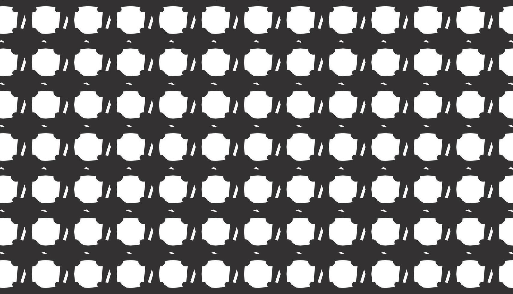 abstract seamless pattern background stylish geometric pattern black and white color vector