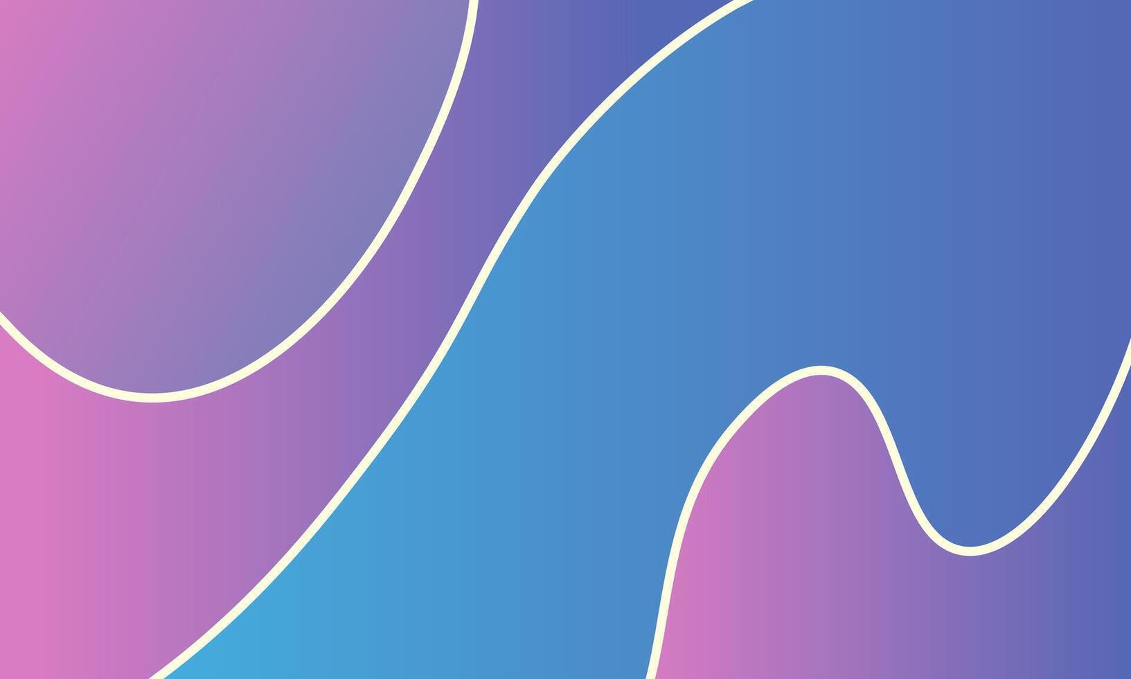 Dynamic Flow of Light and Color, Abstract Background with Wavy Lines and Gradient Fills vector