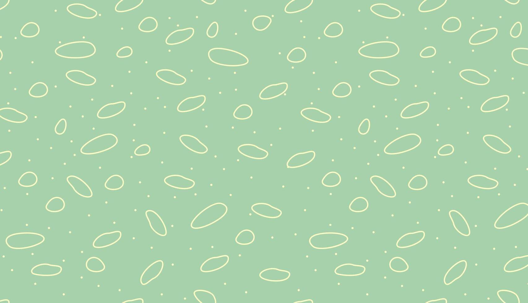 pastel green organic shapes pattern background vector