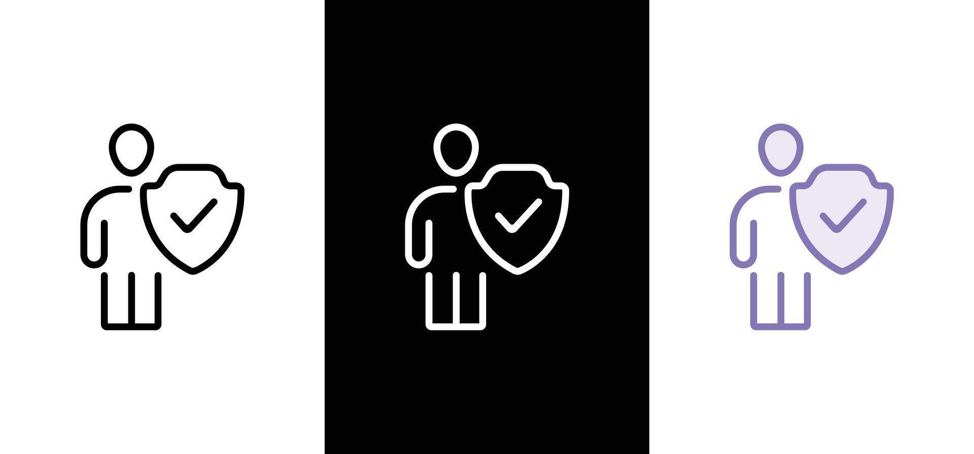 Insurance concept icon. benefit, healthcare, prevention, policy, insurer and aid. vector