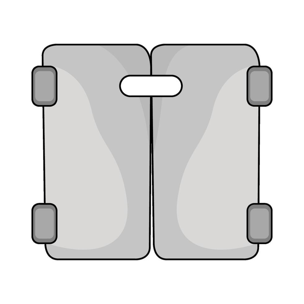 illustration of gate vector