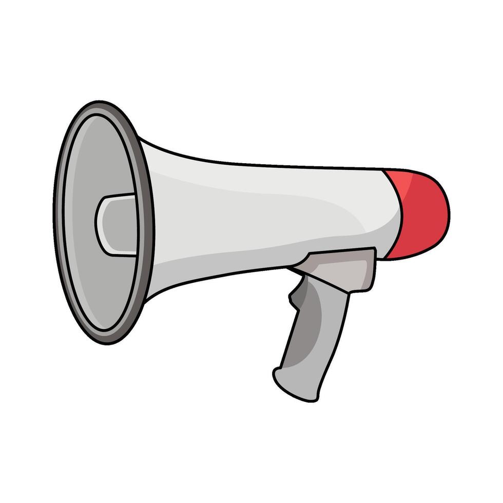 illustration of Megaphone speaker vector