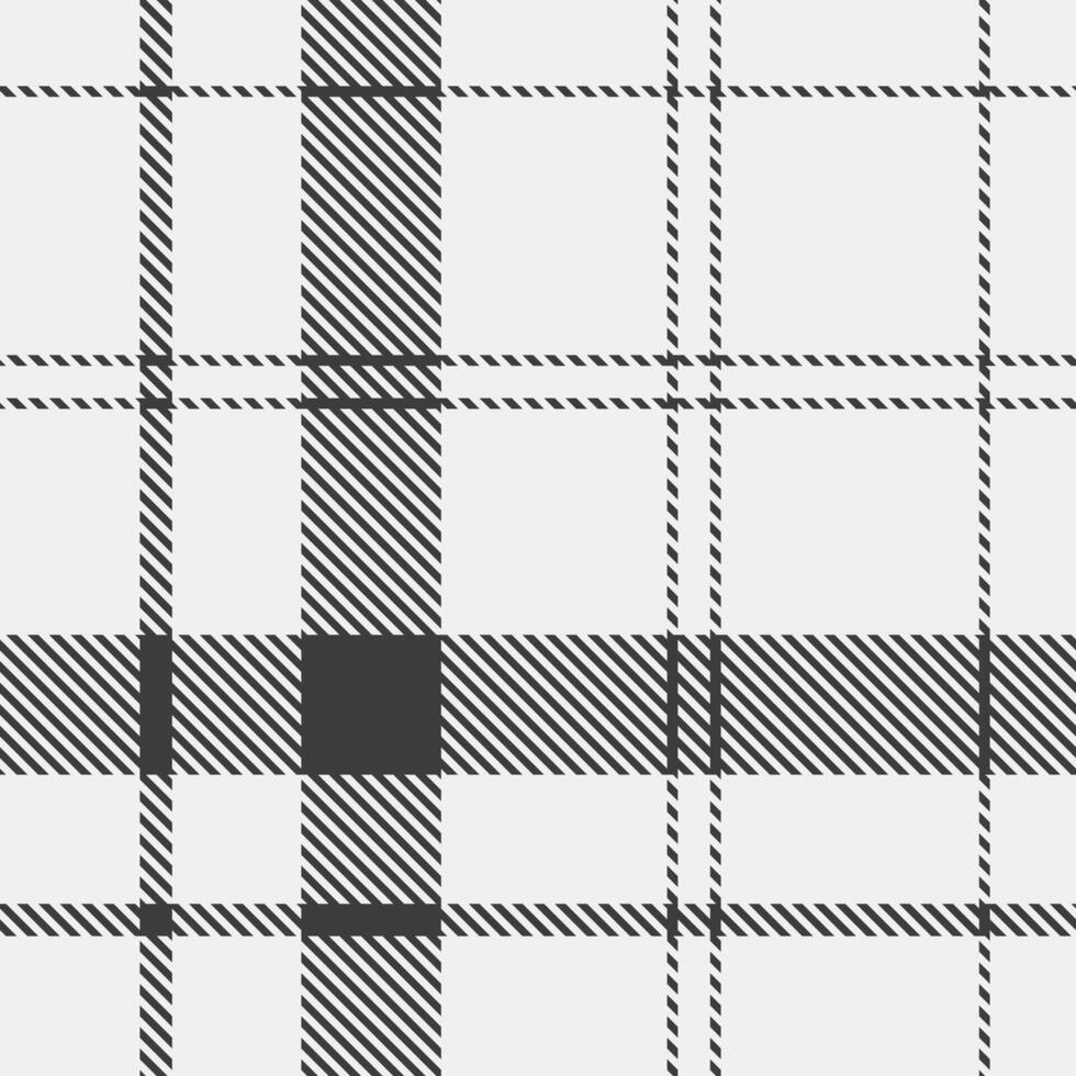 Stylish black and white plaid pattern. Perfect for textile design, website backgrounds, or fashion projects. vector