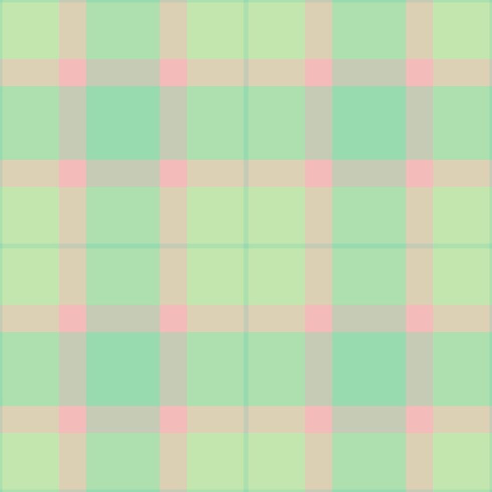 Holiday check pattern , infinity texture plaid seamless. Dining textile tartan background fabric in light and pastel colors. vector