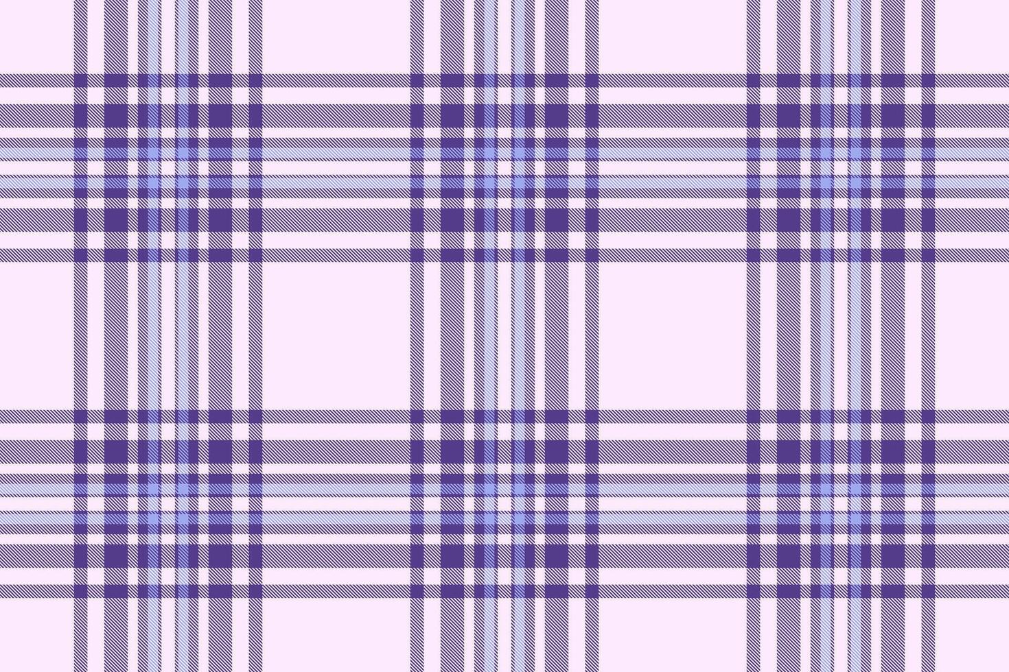 Elegant lavender and purple plaid pattern. Perfect for textile design, scrapbooking, or website backgrounds. This subtle yet sophisticated design offers a calming, classic aesthetic. vector