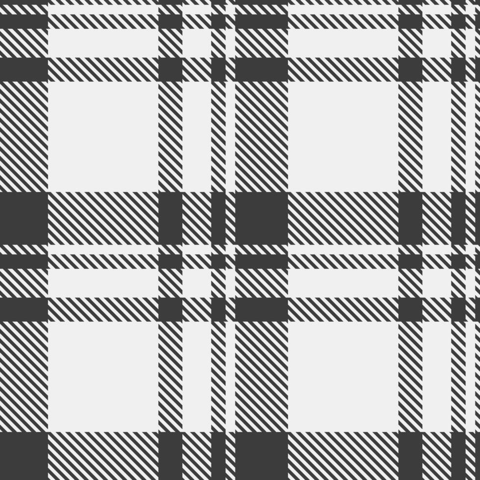 Stylish black and white plaid pattern. Perfect for textile design, apparel, or website backgrounds. vector