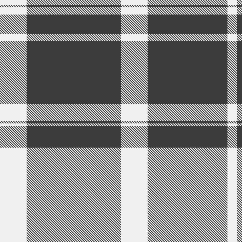 Material check plaid, folded fabric background textile. Graph pattern seamless texture tartan in white and grey colors. vector