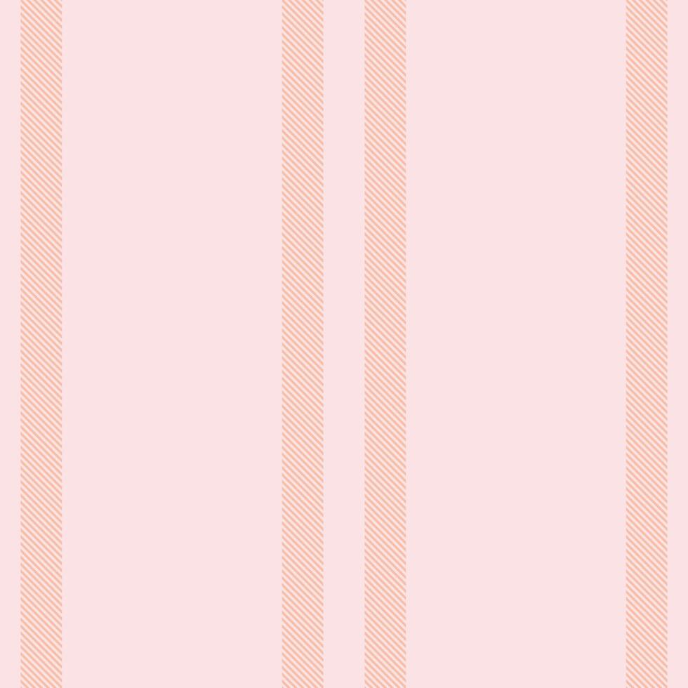 Elegant pastel pink and peach vertical stripes pattern. Perfect for backgrounds, textiles, stationery, or website design. Subtle texture adds visual interest. vector