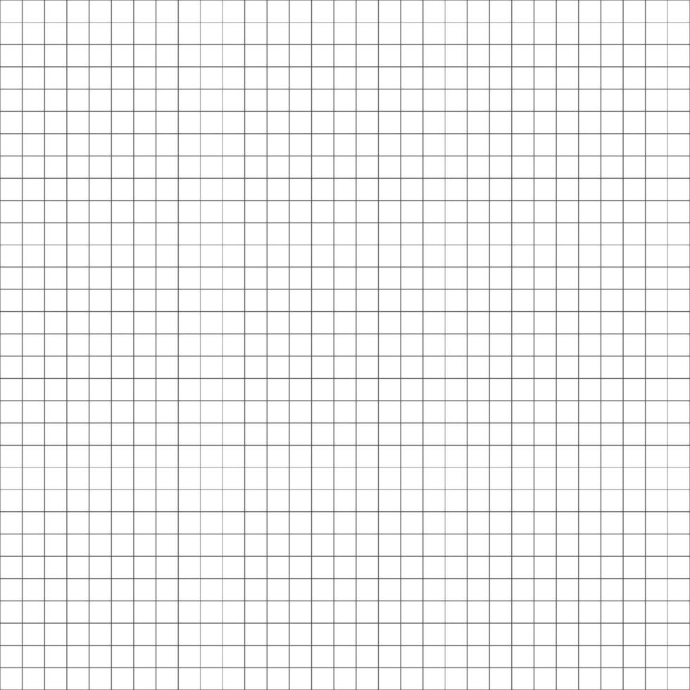 Grid pattern technical background school sheet template. line square grid, graph. Geometric notebook, architecture blank. vector