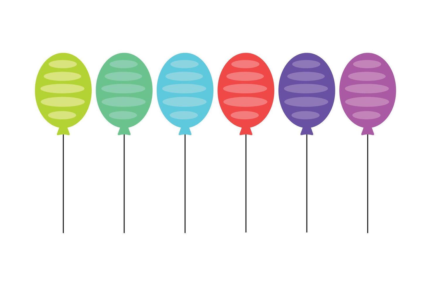 Elegant Balloon Bunch for Festive Events, festive balloon bunch, balloon bunch , party balloon vector