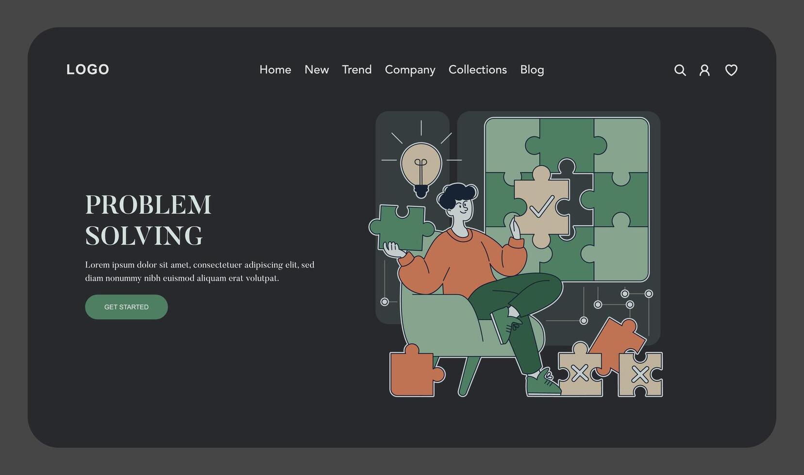 Authoritative Parenting Style. Flat Illustration vector