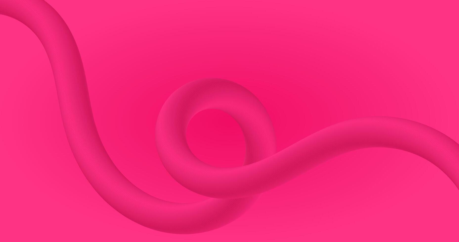 pink Abstract background with wavy lines illustration. vector