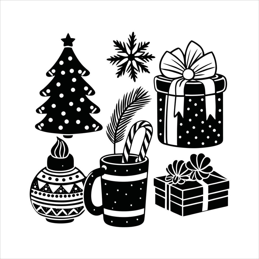 Warm Christmas Sunday Moments vector
