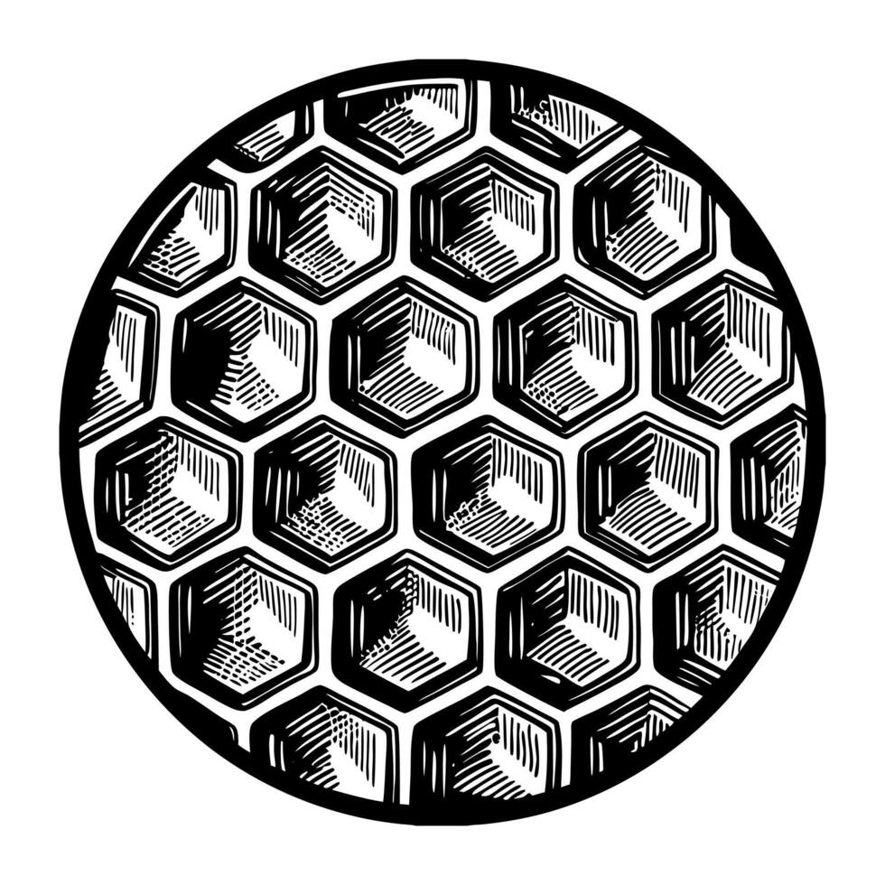 Modern Honeycomb Seamless Pattern vector