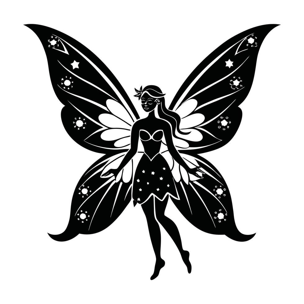 Radiant Fairy Cosmos Glow vector