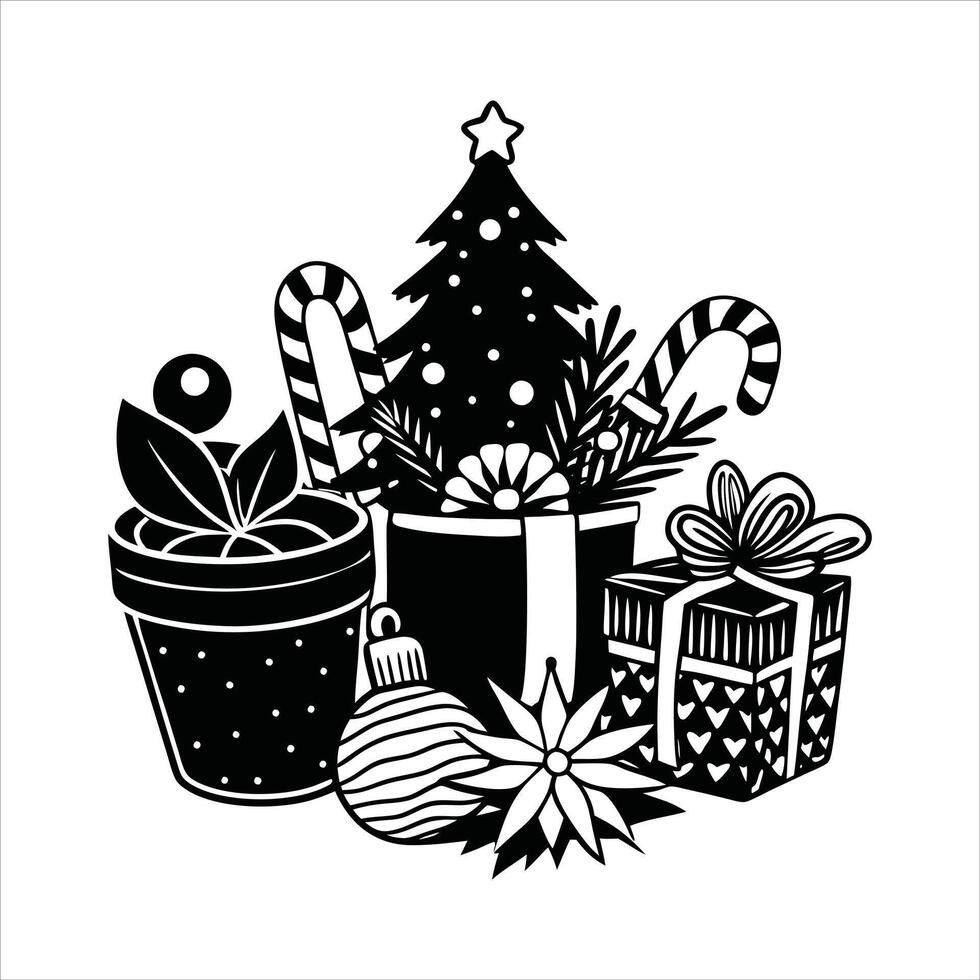 Relaxing Christmas Sunday Design vector