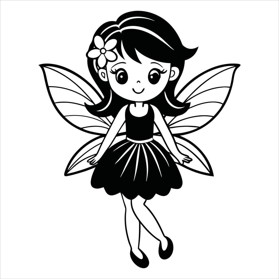 Dreamy Spring Fairy Illustrations vector