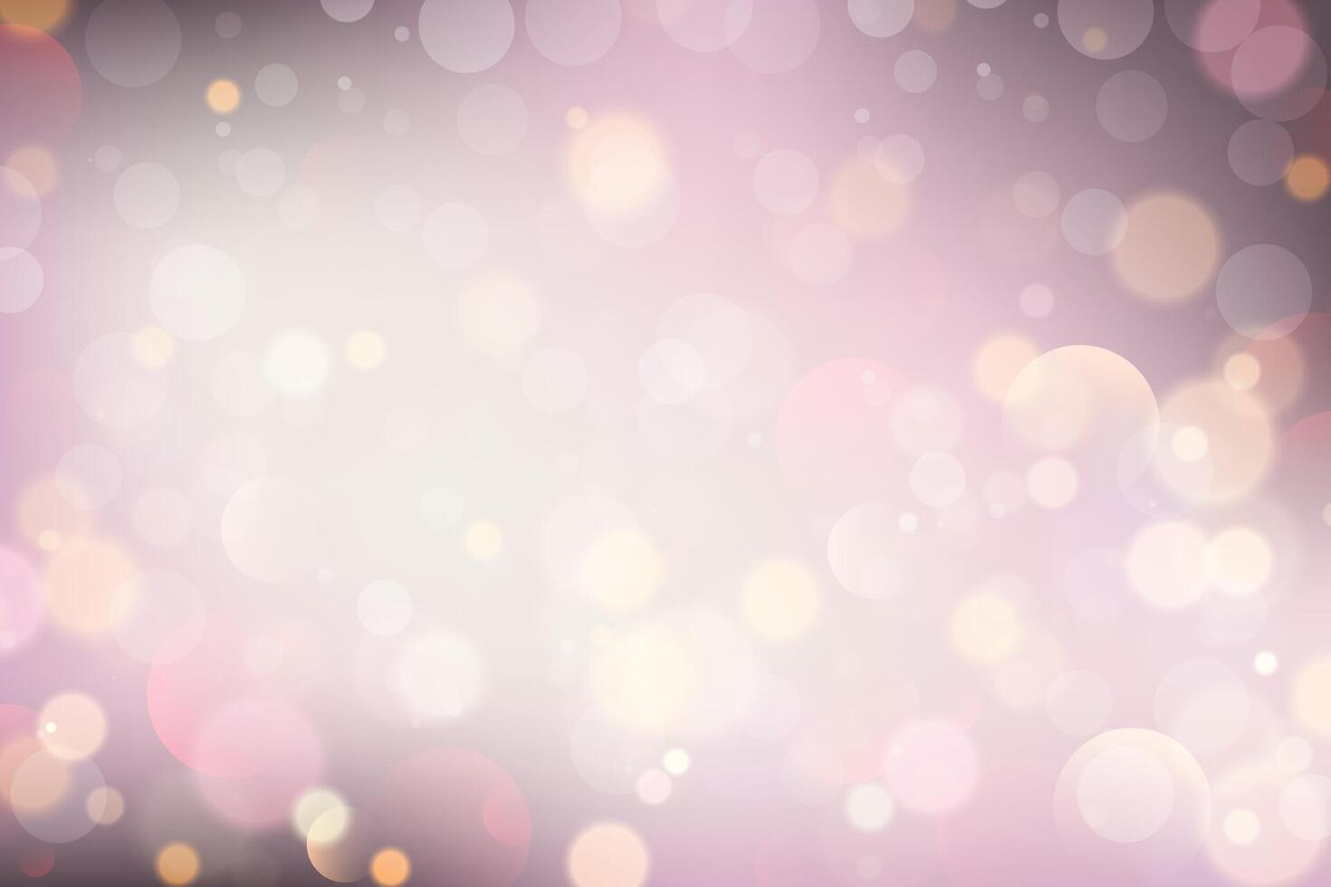 Pink gradient background. Abstract soft neutral banner with bokeh. Pastel aesthetic wallpaper with nude gradation. Minimal liquid smooth wallpaper. Trend illustration for poster design vector