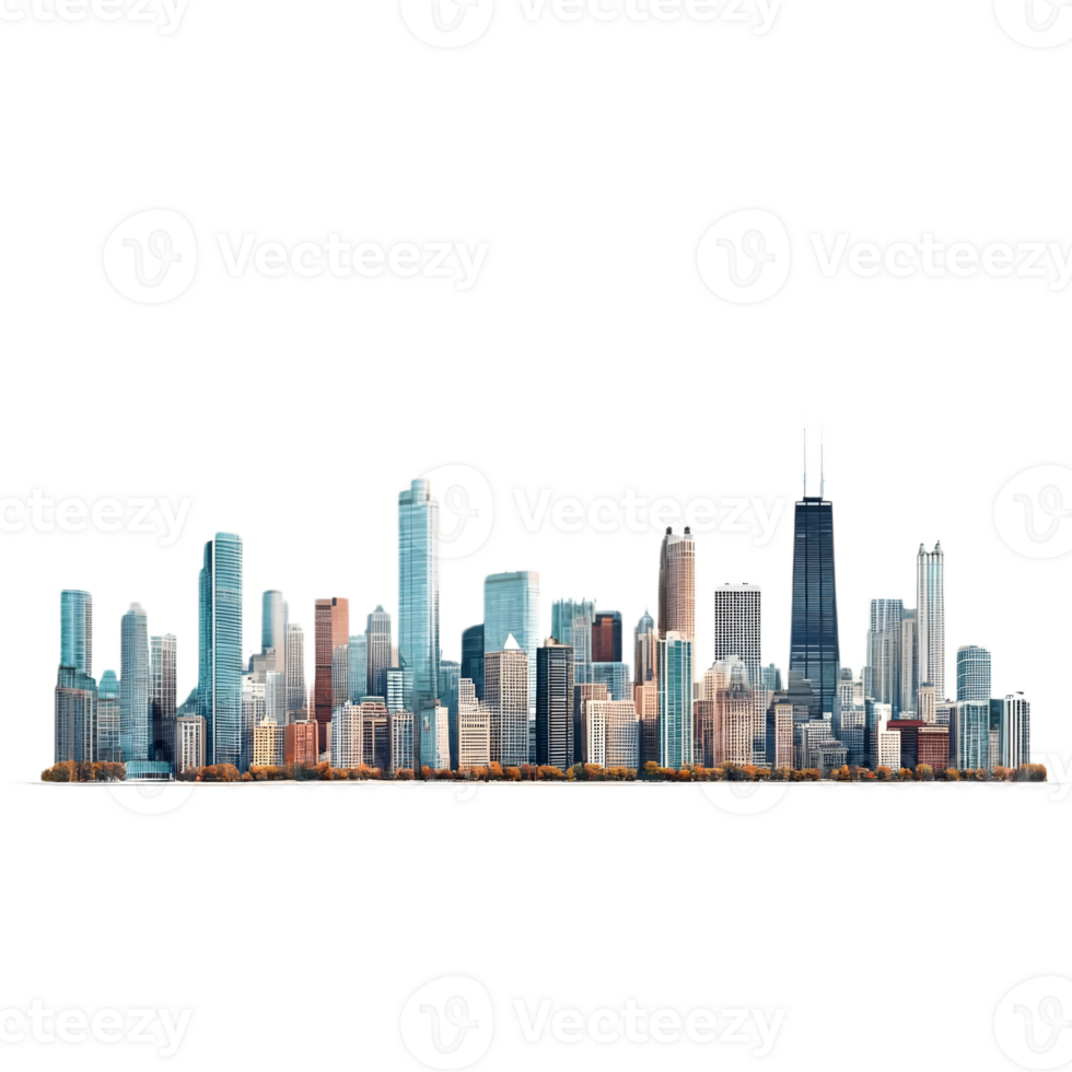 Cityscape Skyline, Buildings , Architecture with Transparent Background png
