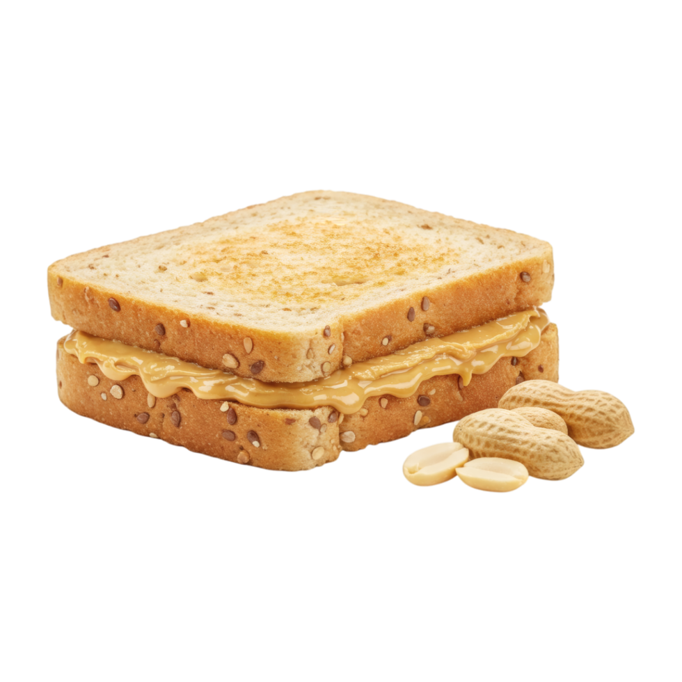 A peanut butter sandwich png