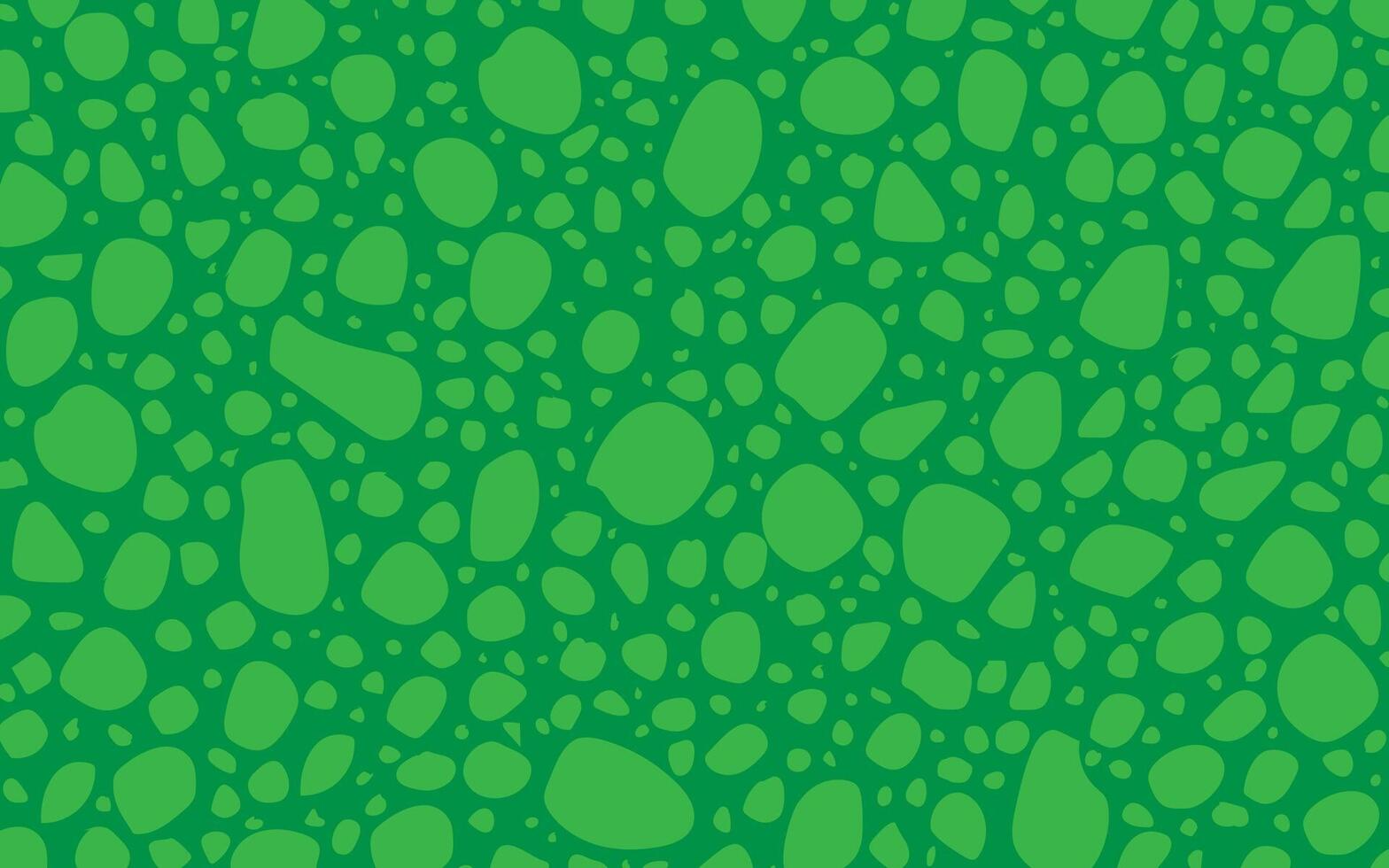 Seamless Green Dinosaur Skin Texture Pattern. Reptile Scales Background vector